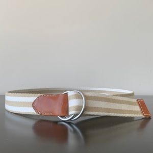 Banana Republic Double Circle Ring Belt - Stripe